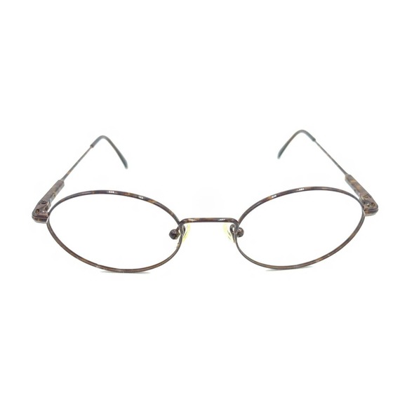 Safilo Team 3826 LV7 Tortoise Brown Round Eyeglasses Frames 49-20 135 Italy - Picture 2 of 12